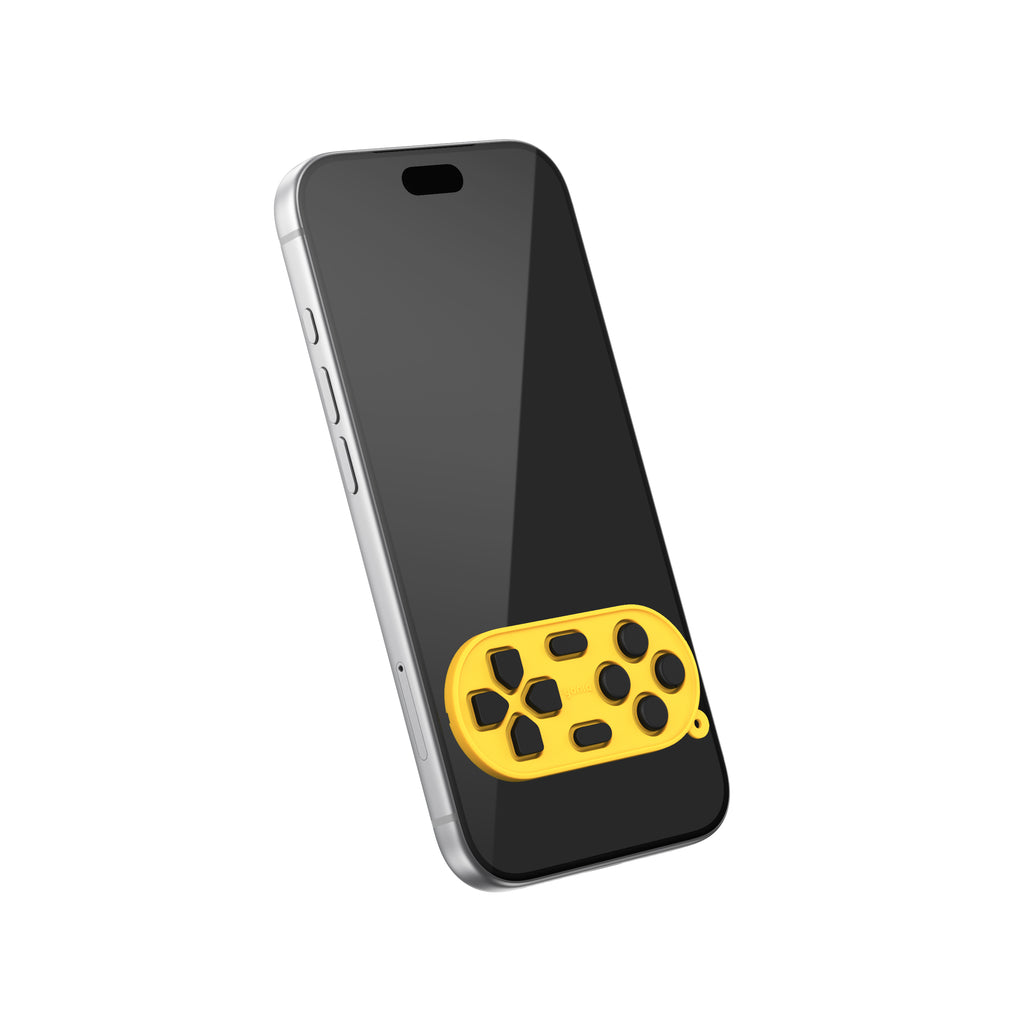 yoniq GamePatch Dandelion Yellow – Mobile Touchscreen Gamepad