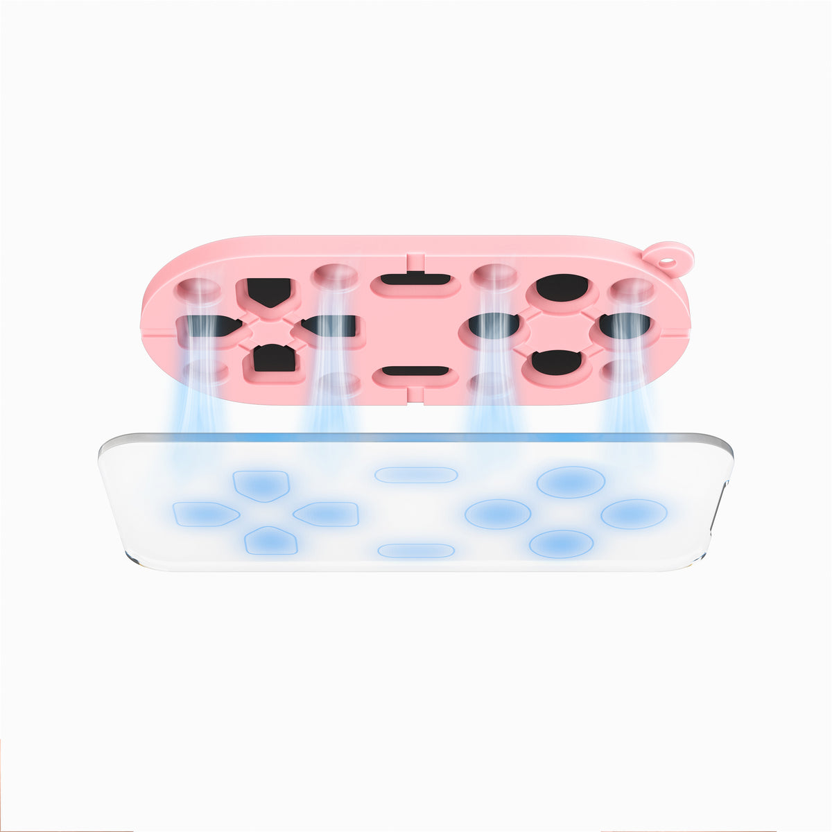 yoniq GamePatch Cherry Blossom Pink – Mobile Touchscreen Gamepad