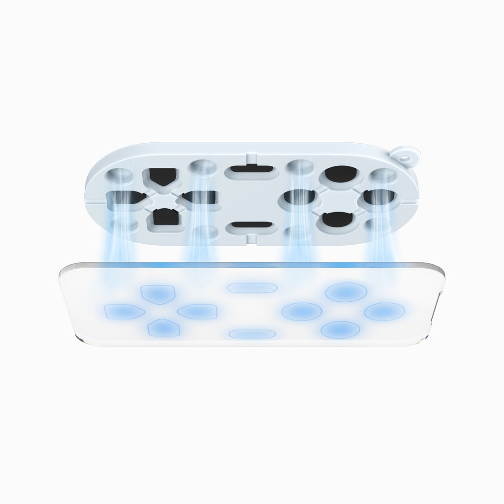 yoniq GamePatch Retro Gray – Mobile Touchscreen Gamepad