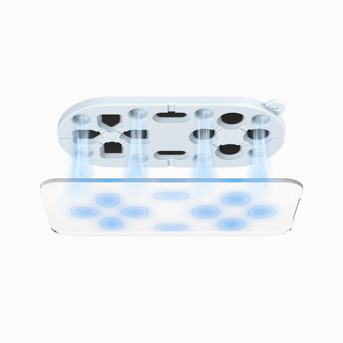 yoniq GamePatch Retro Gray – Mobile Touchscreen Gamepad