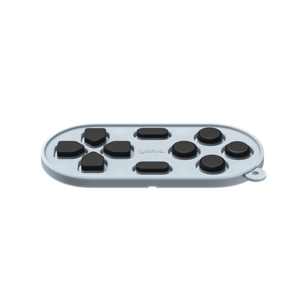 yoniq GamePatch Retro Gray – Mobile Touchscreen Gamepad