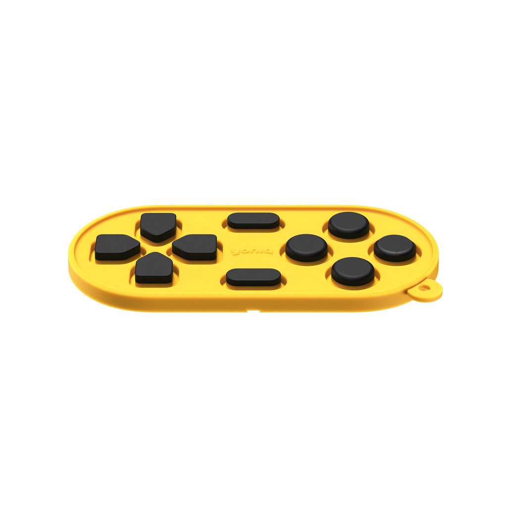 yoniq GamePatch Dandelion Yellow – Mobile Touchscreen Gamepad