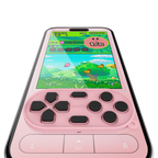yoniQ GamePatch ピンク 再利用可能 貼り付け式ゲームボタン（スマホ用）