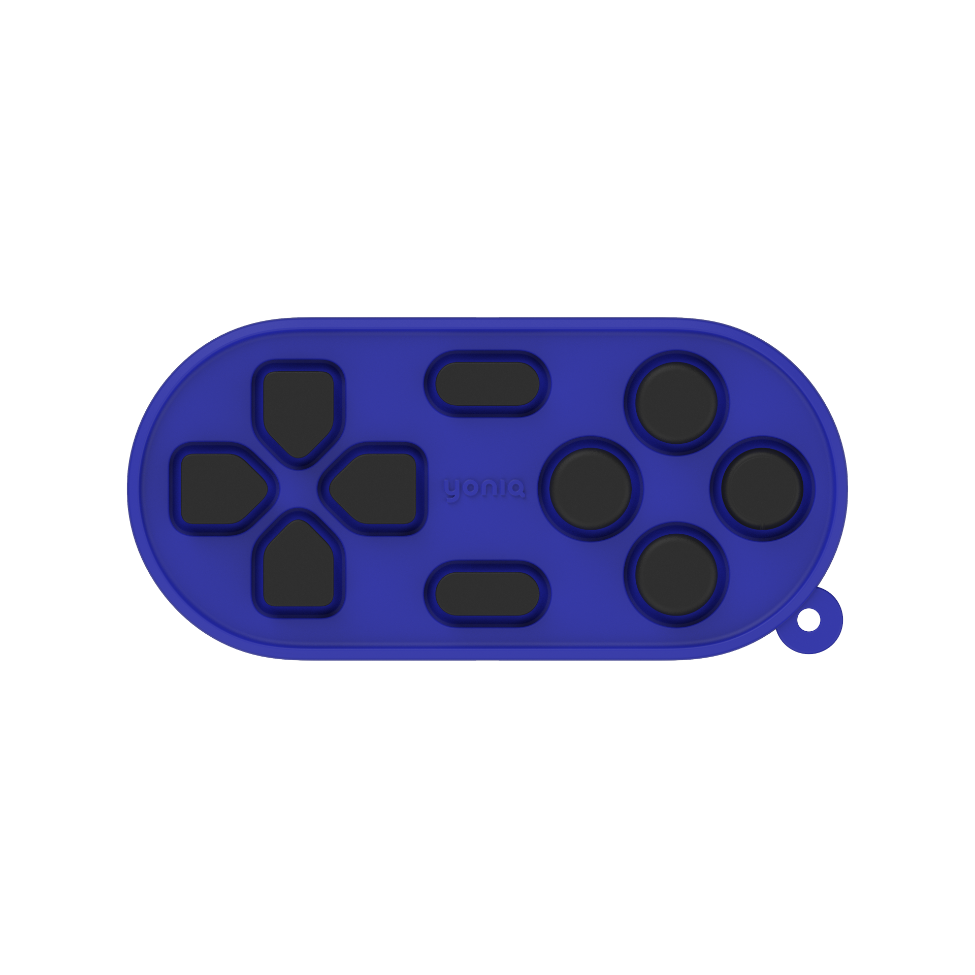yoniQ GamePatch Yellow Reusable Stick-On Gaming Buttons for Mobile Phones