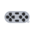 yoniQ GamePatch Gray Reusable Stick-On Gaming Buttons for Mobile Phones