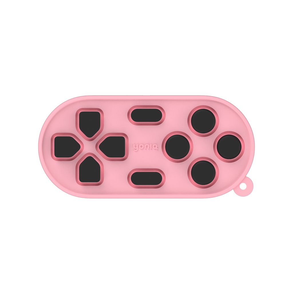 yoniQ GamePatch Pink Reusable Stick-On Gaming Buttons for Mobile Phones