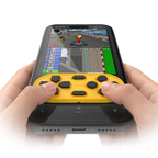 yoniQ ゲームパッチ ブルー 再利用可能 貼り付け式 ゲーミングボタン（スマホ用）