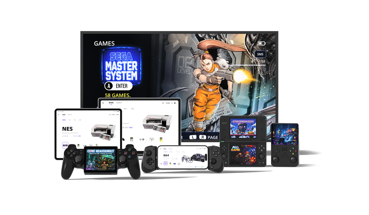 Pantas OS across desktop, tablet, phone and handheld gaming devices