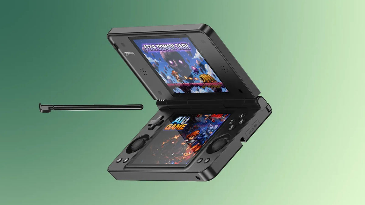Yoniq Duo dual-screen handheld with announced pricing