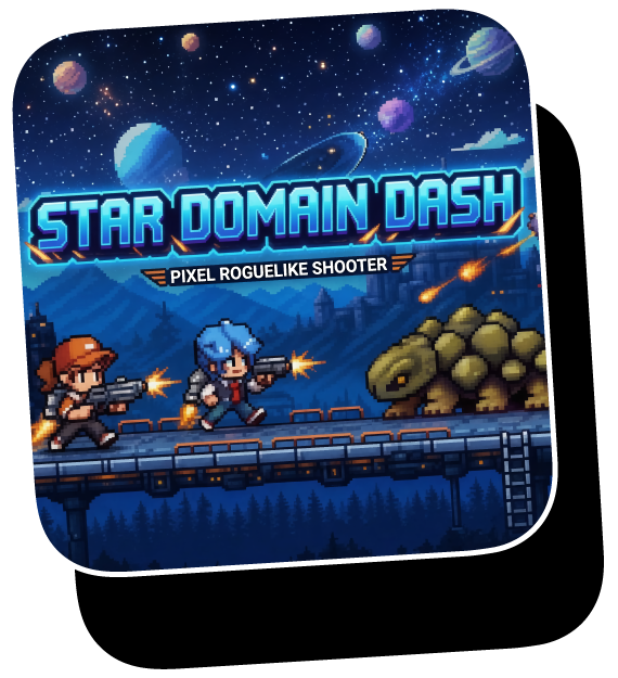 Star Domain Dash game artwork