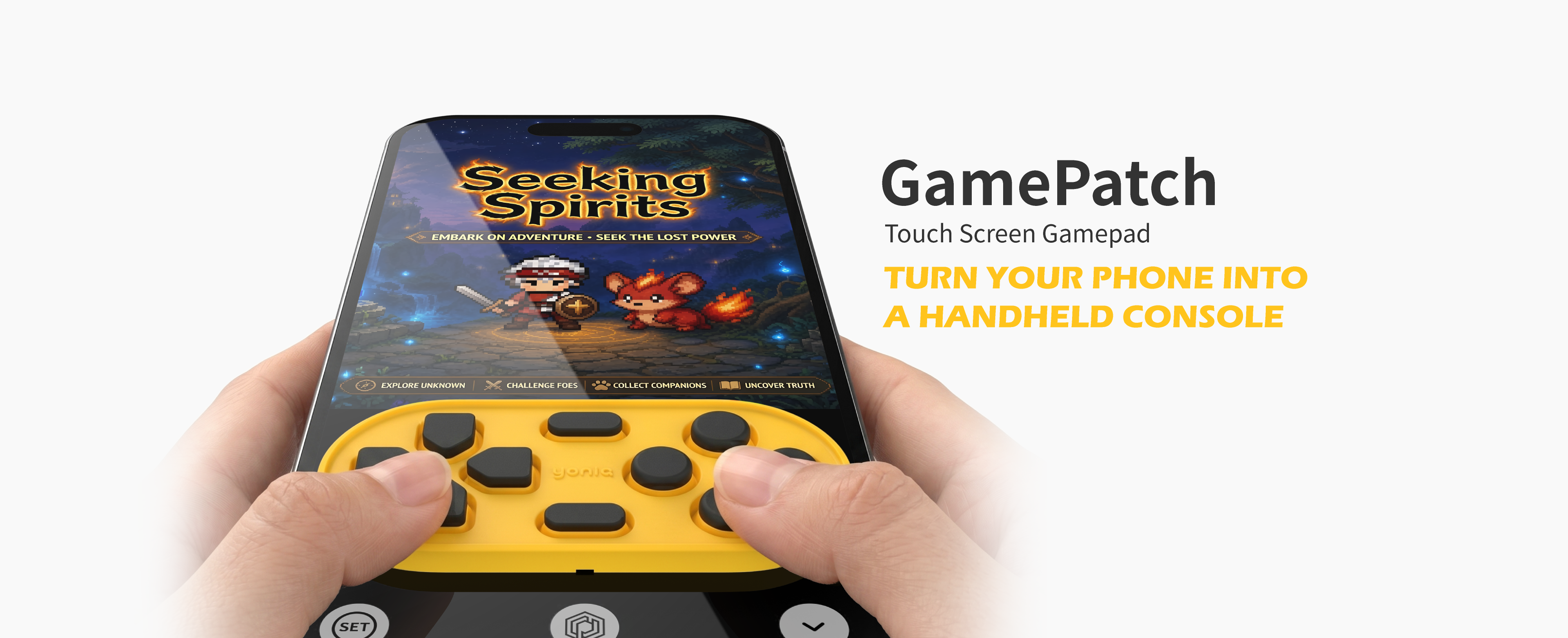 GamePatch mobile gaming controller